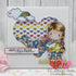 Unicorn & Rainbow Clear Stamp Set